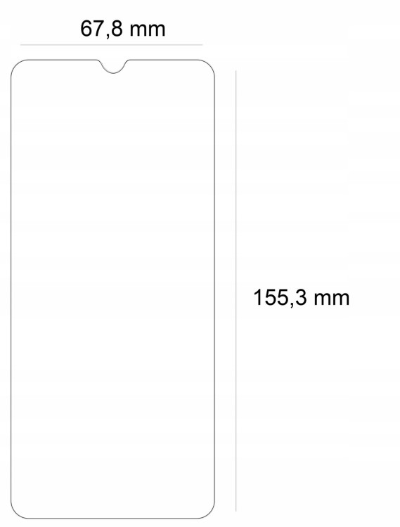 wymiary szkla samsung galaxy a32 5g