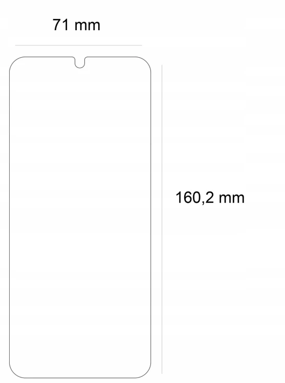 wymiary szkla samsung galaxy a14 5g