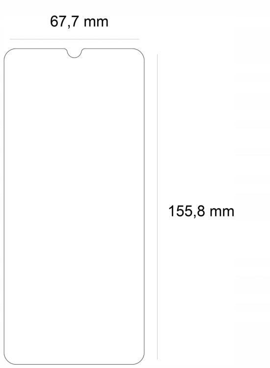 wymiary szkla samsung galaxy a13 5g