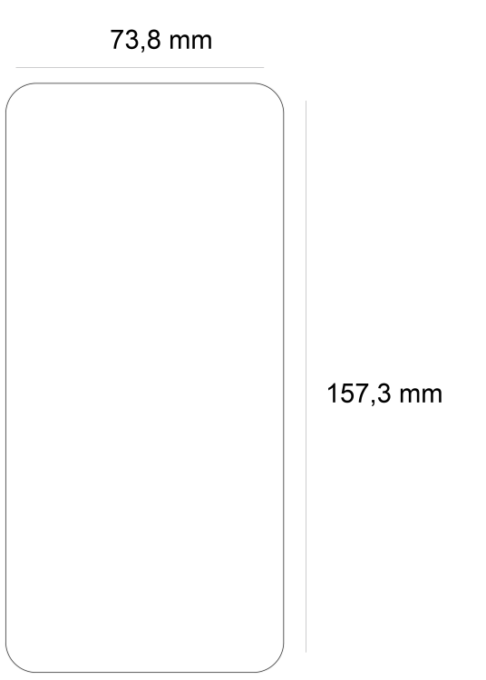wymiary szkla samsung galaxy a55 5g