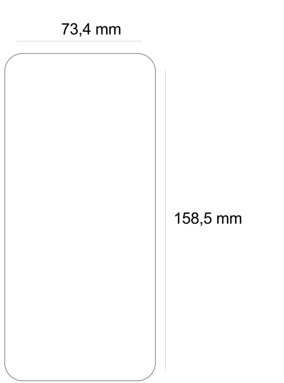 wymiary szkła iphone 16 pro max