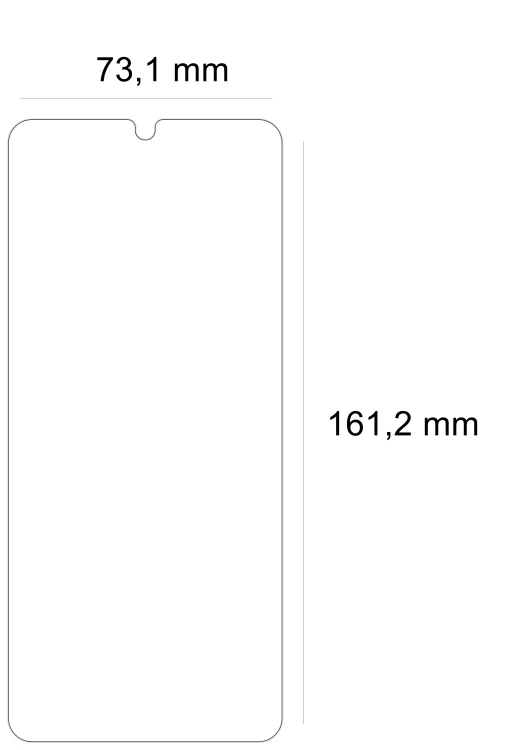 wymiary szkla xiaomi redmi 14c