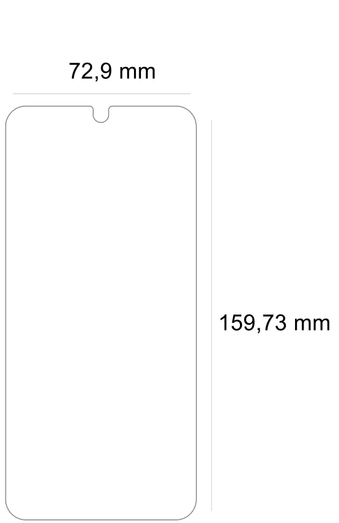 wymiary szkła samsung galaxy a16 5g