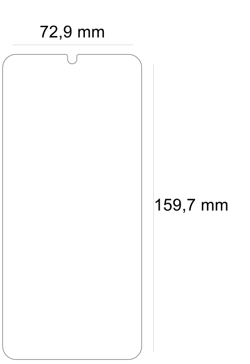 wymiary szkła samsung galaxy a26 5g