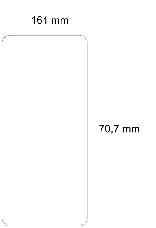 wymiary szkła motorola moto g35 5g