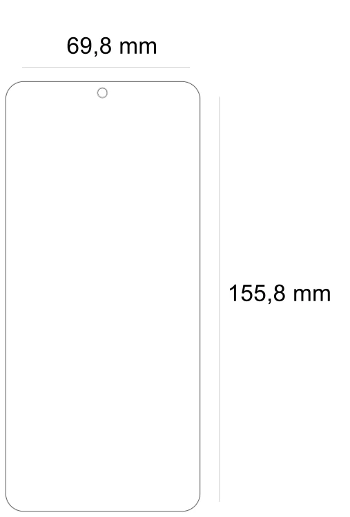 wymiary szkła xiaomi poco f6 pro