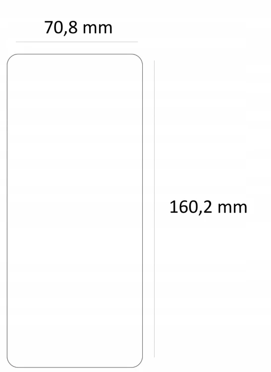wymiary szkła xiaomi redmi 12c