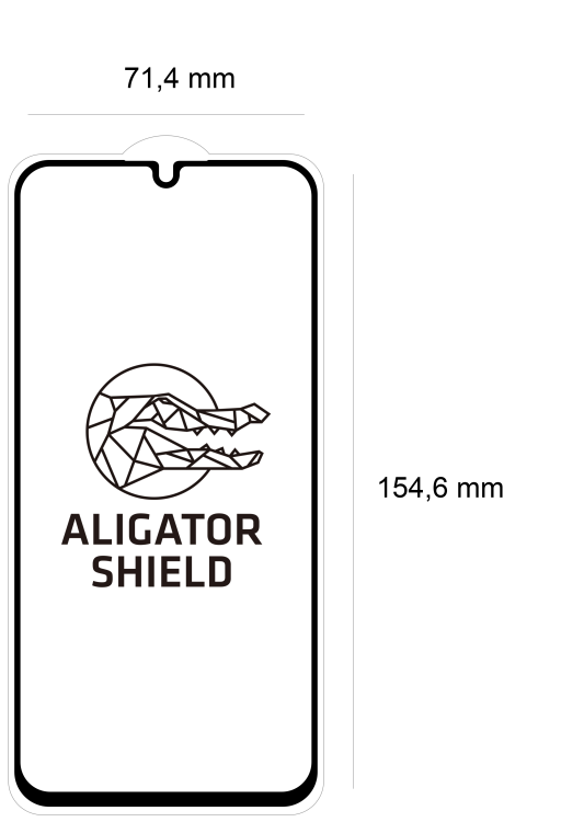 wymiary szkla 5d samsung galaxy a15 5g